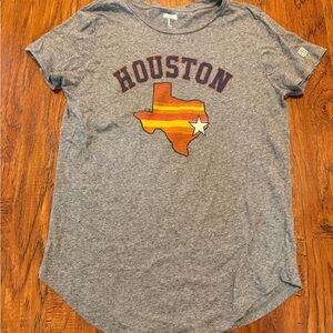 Gray Houston Graphic Women's Tee